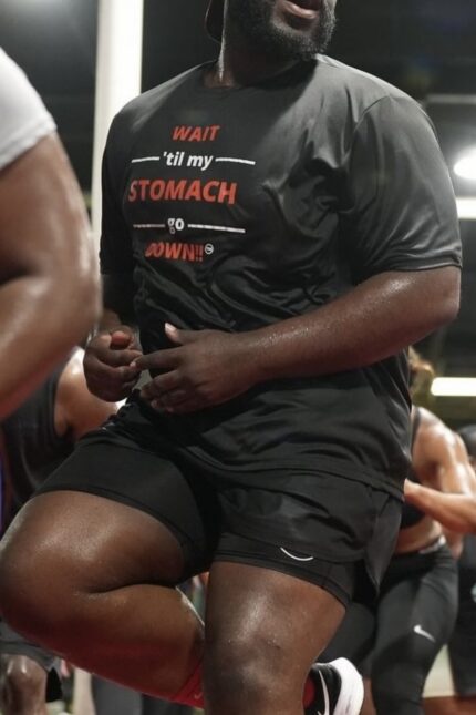 Wait til My Stomach Go Down (Black/ Red)